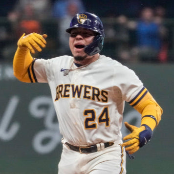 MIL Brewers Jersey Blanca