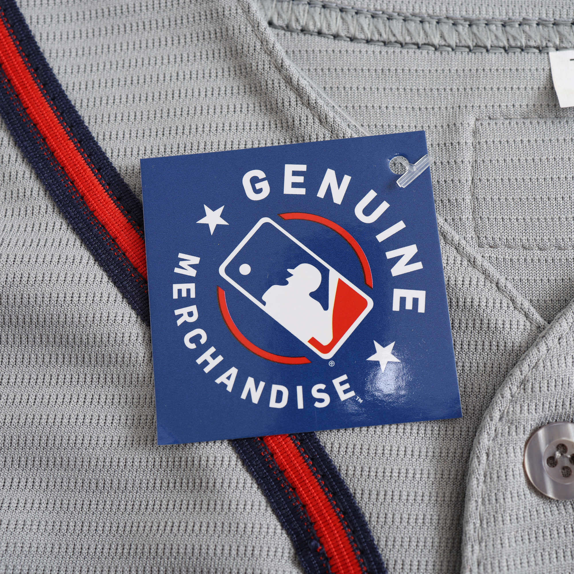 Atlanta Braves Jersey Gris