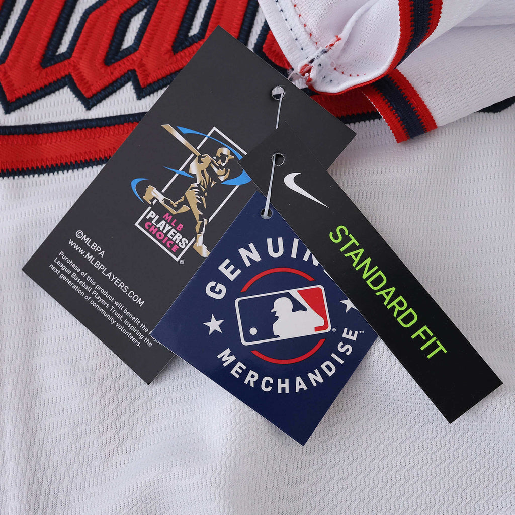 CLE Guardians Jersey Blanca