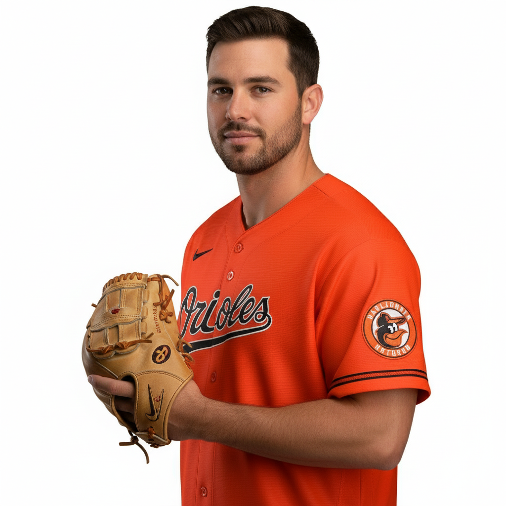 BAL Orioles Orange Jersey