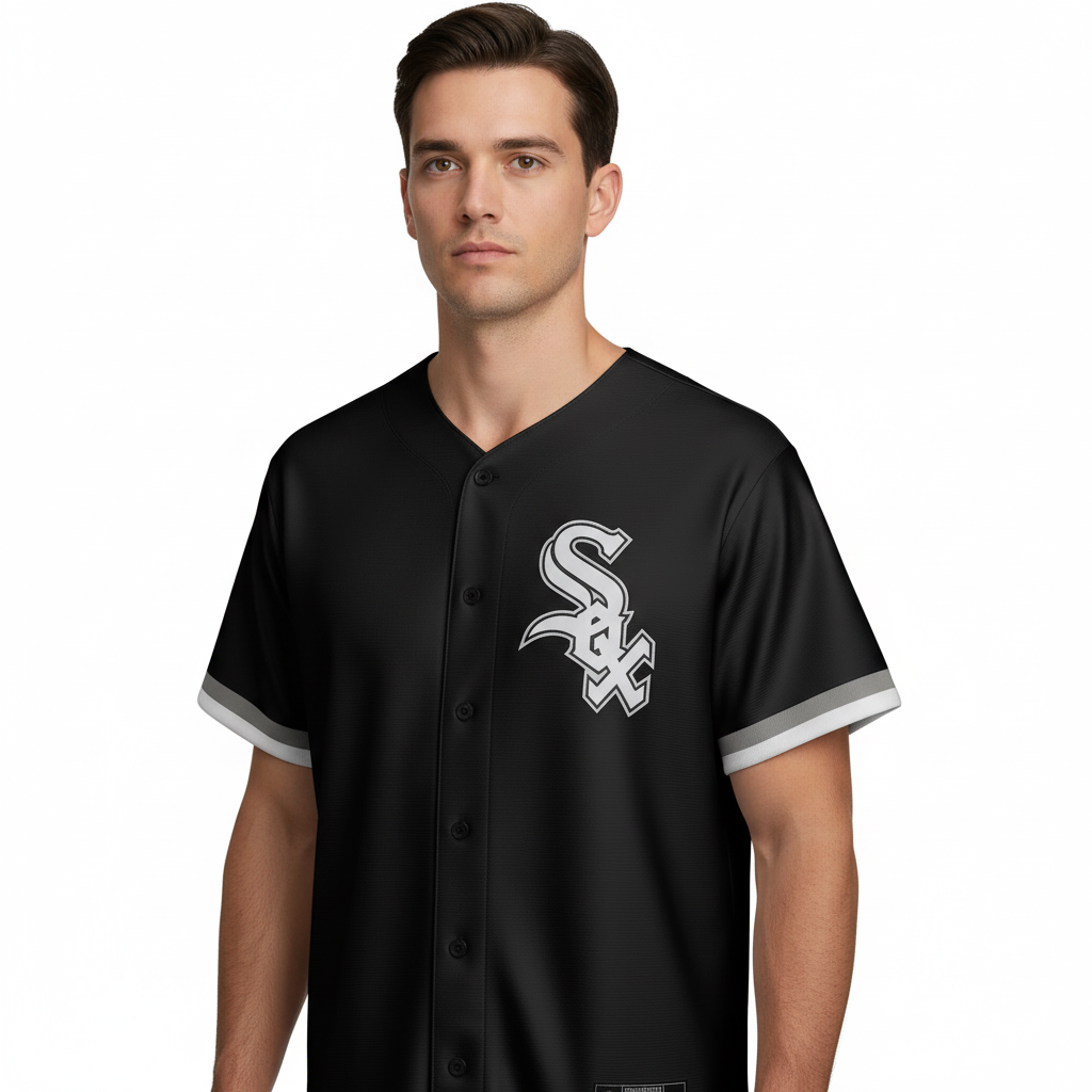 CHI White Sox Jersey Negra