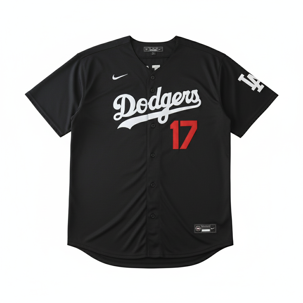 Los Angeles Dodgers Black Jersey