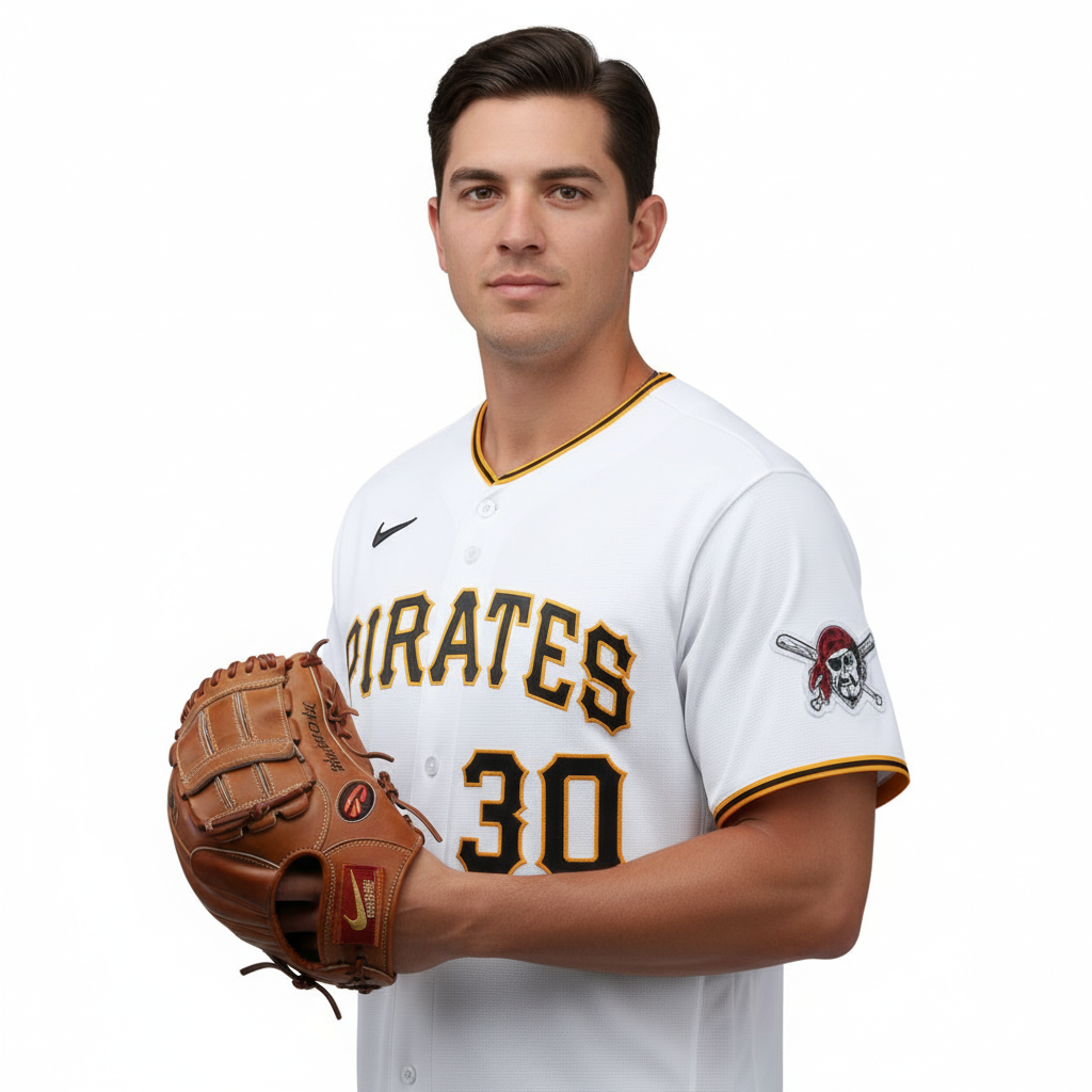 PIT Pirates Jersey Blanca