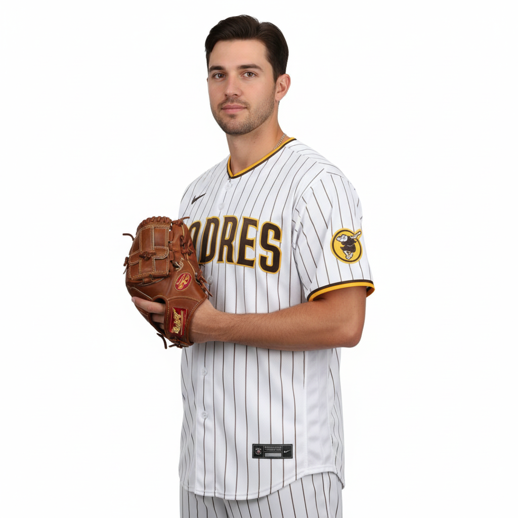 SD Padres Jersey Blanca