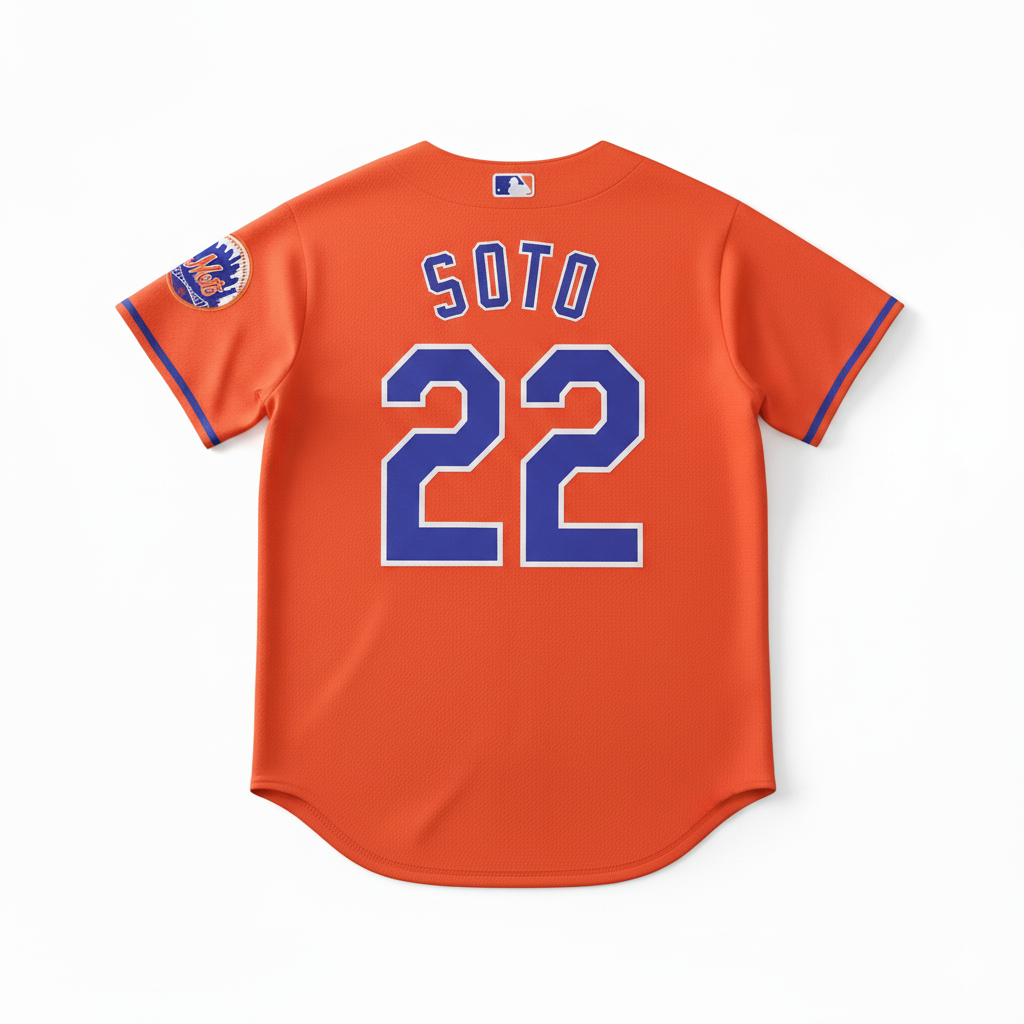 NY Mets Jersey Naranja 2025