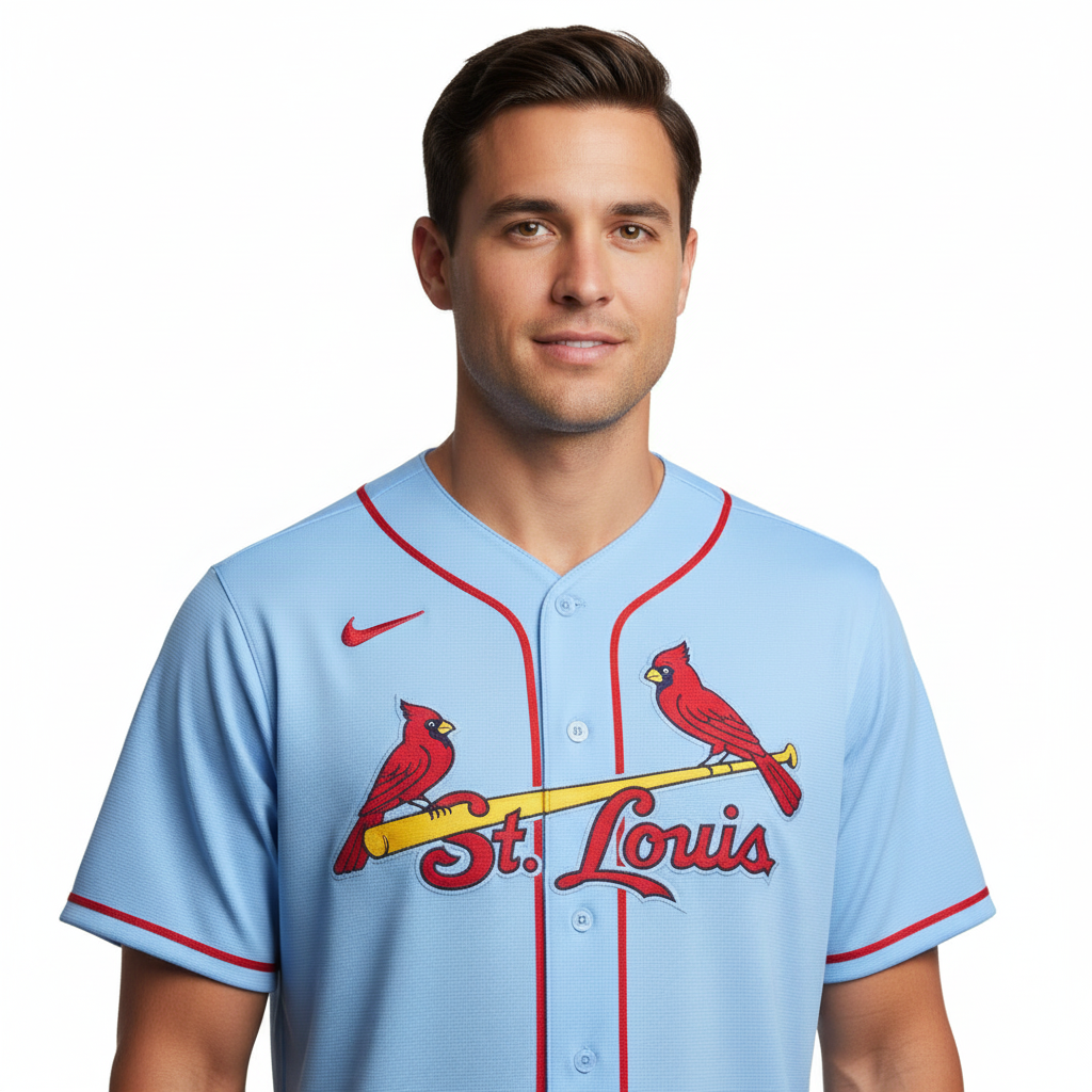 ST Cardinals Jersey Blue