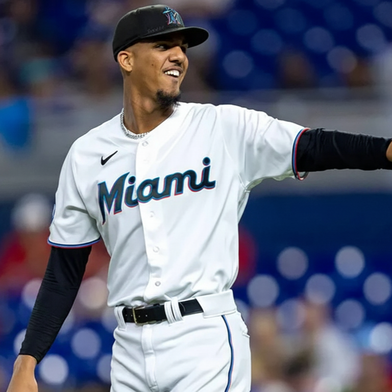 MIA Marlins White Jersey