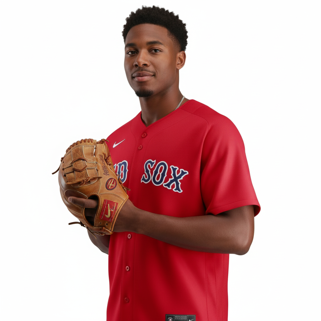 BOS Red Sox Jersey Red