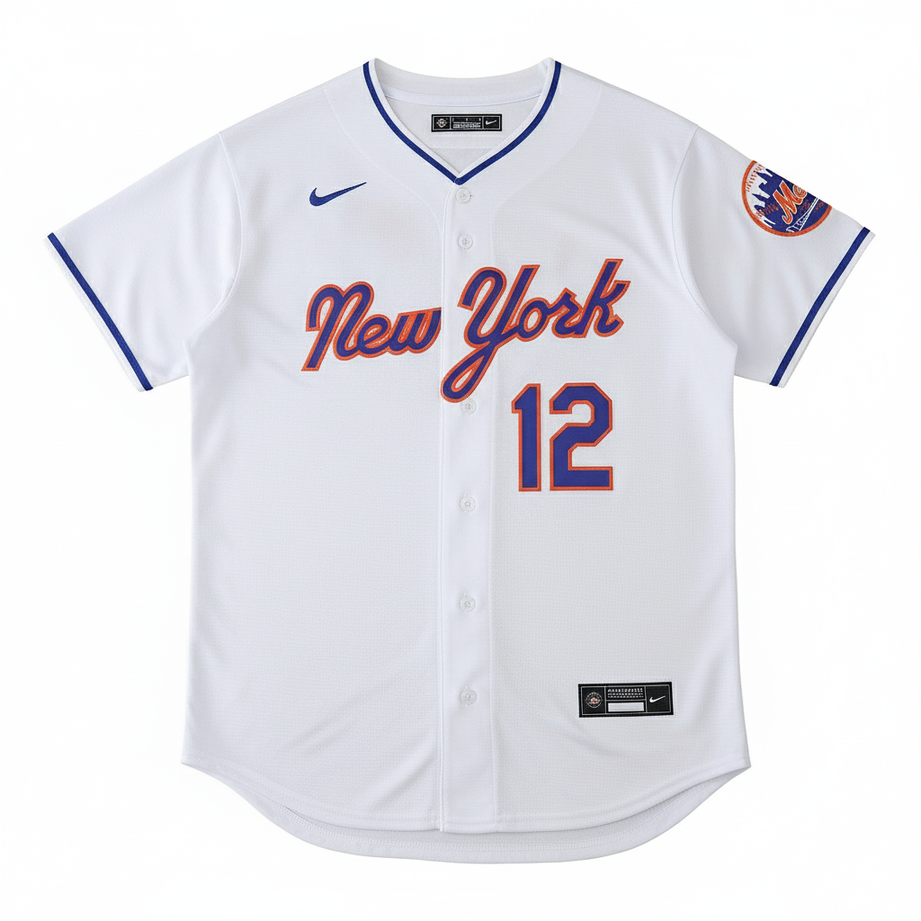 NY Mets Jersey White