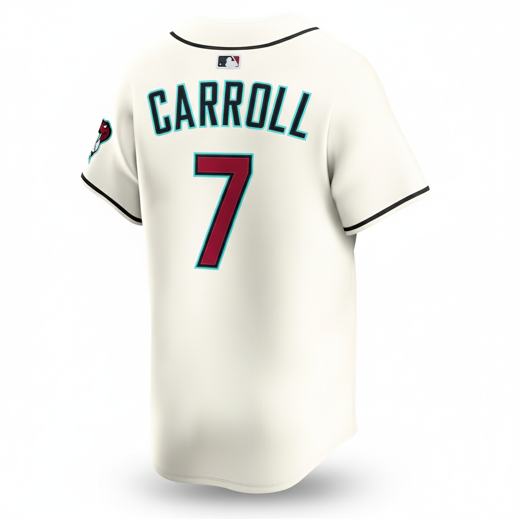 Arizona Dbacks Jersey Blanca