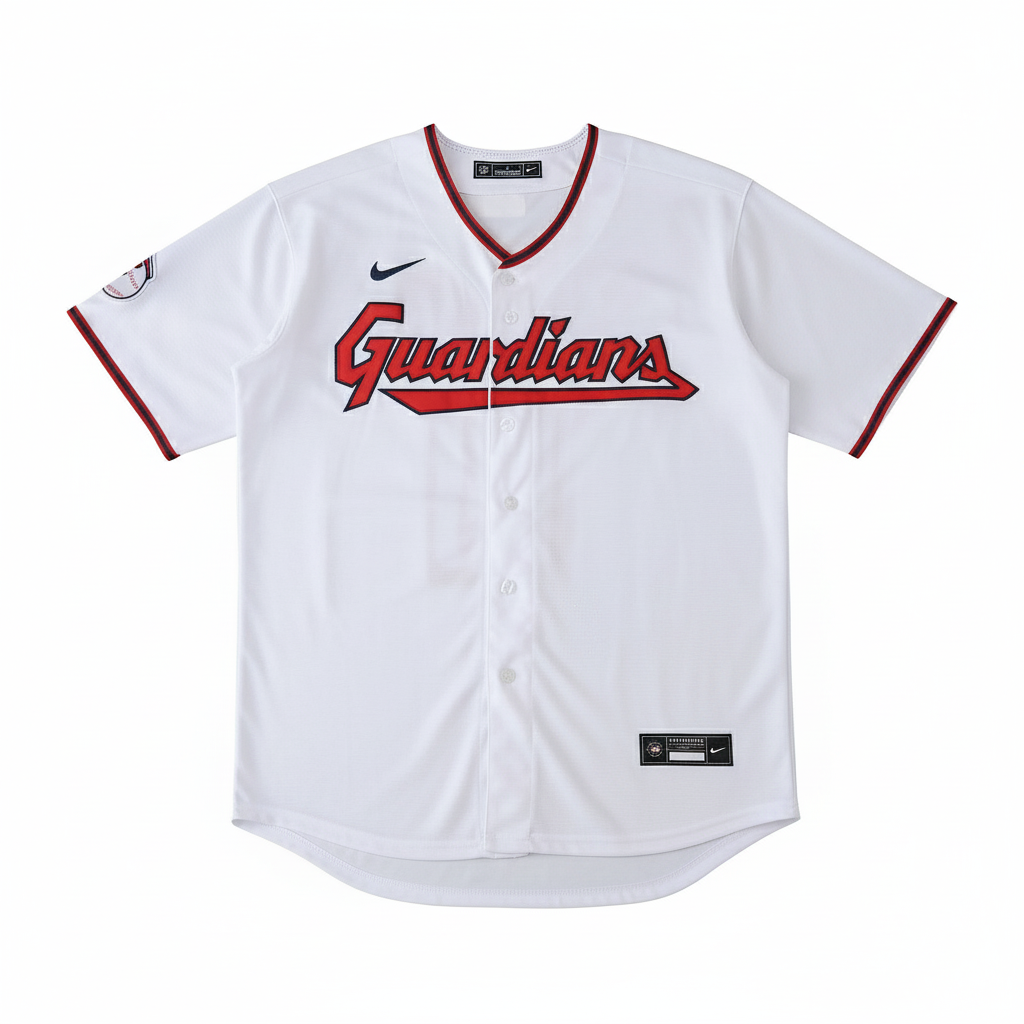 CLE Guardians Jersey Blanca