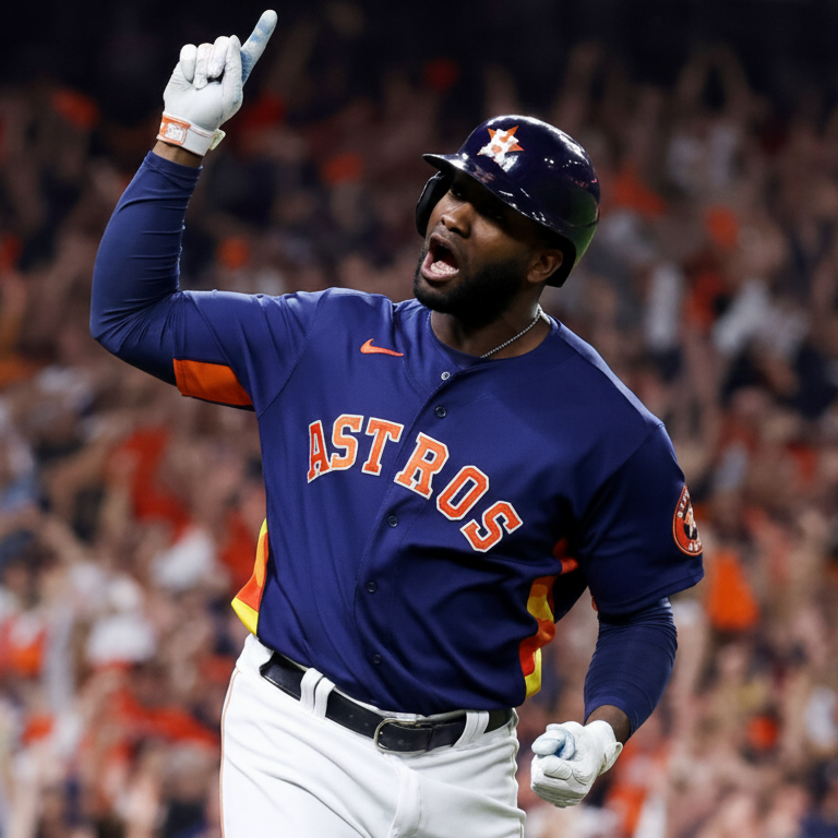 HOU Astros Jersey Azul