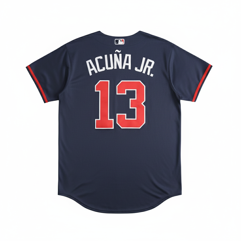 Atlanta Braves Jersey Azul