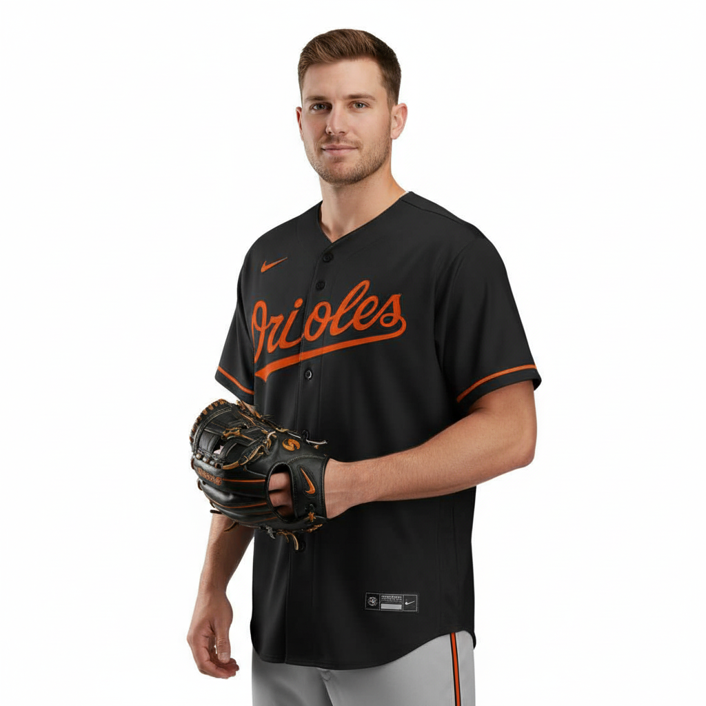 BAL Orioles Black Jersey
