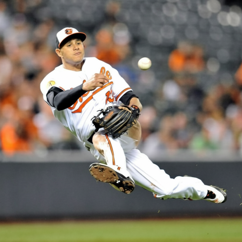 BAL Orioles White Jersey