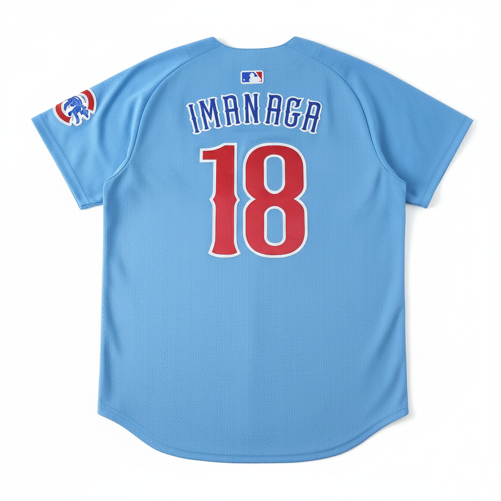 Chicago Cubs Jersey Azul