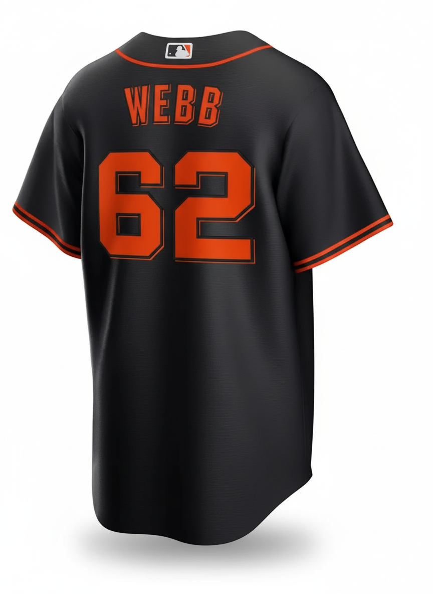 SF Giants Black Jersey