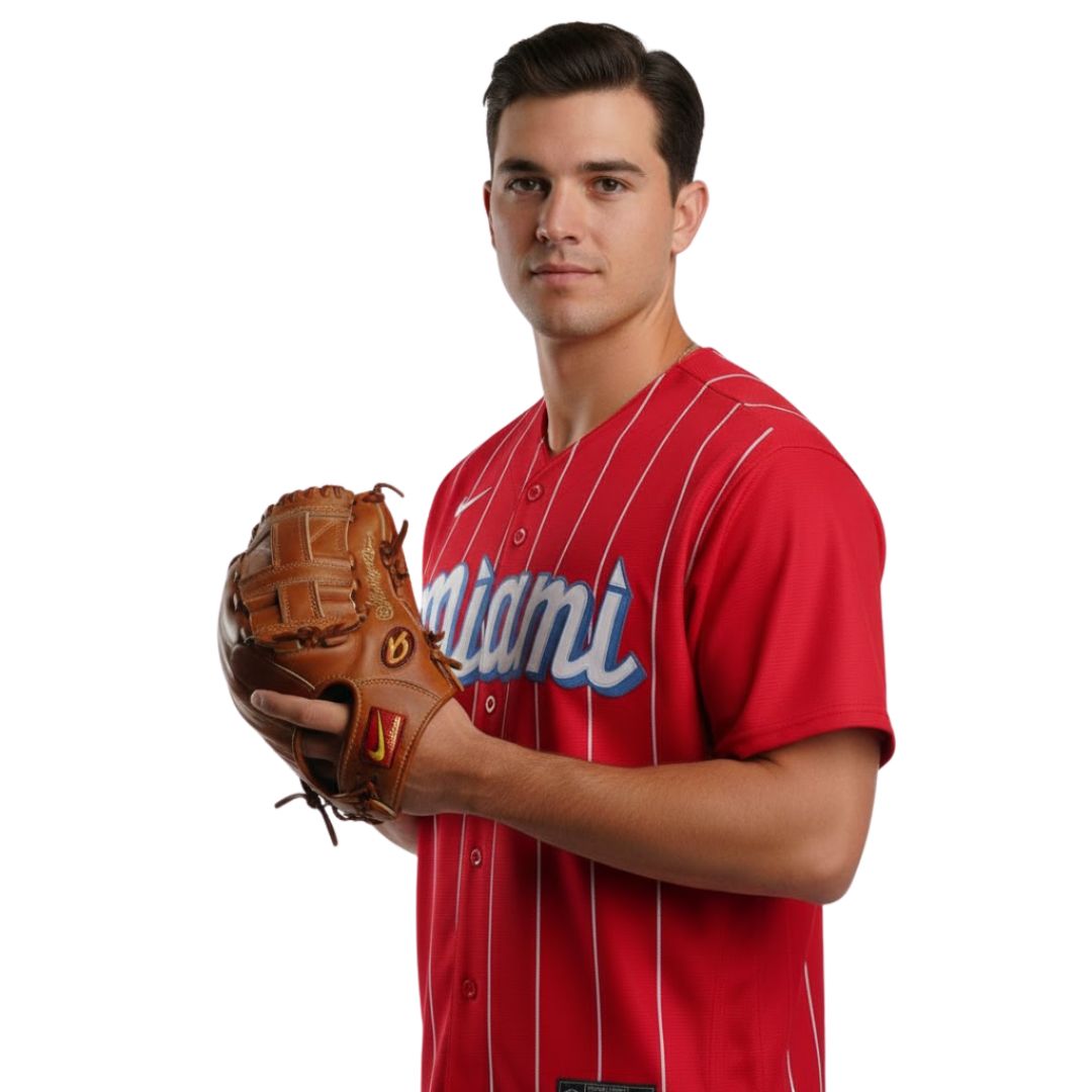 MIA Marlins Red Jersey