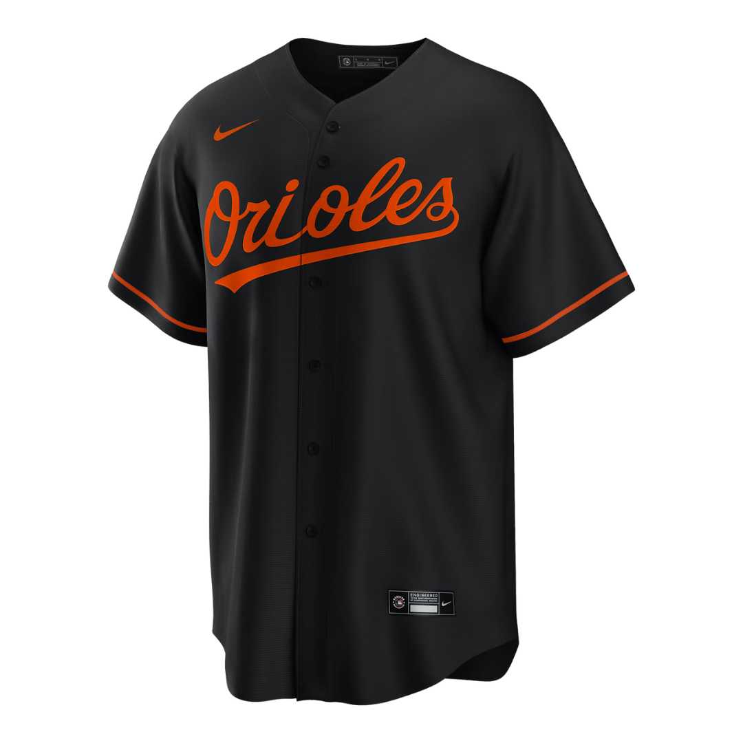 BAL Orioles Black Jersey