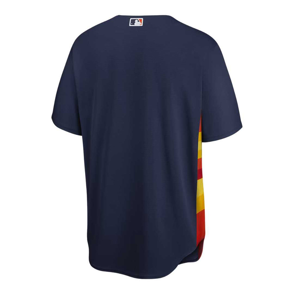 HOU Astros Jersey Azul