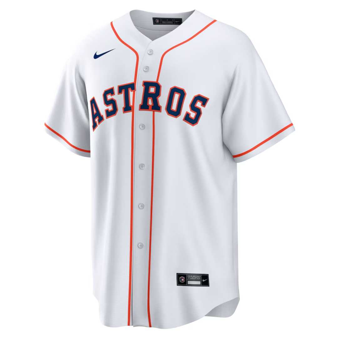 HOU Astros Jersey Blanca