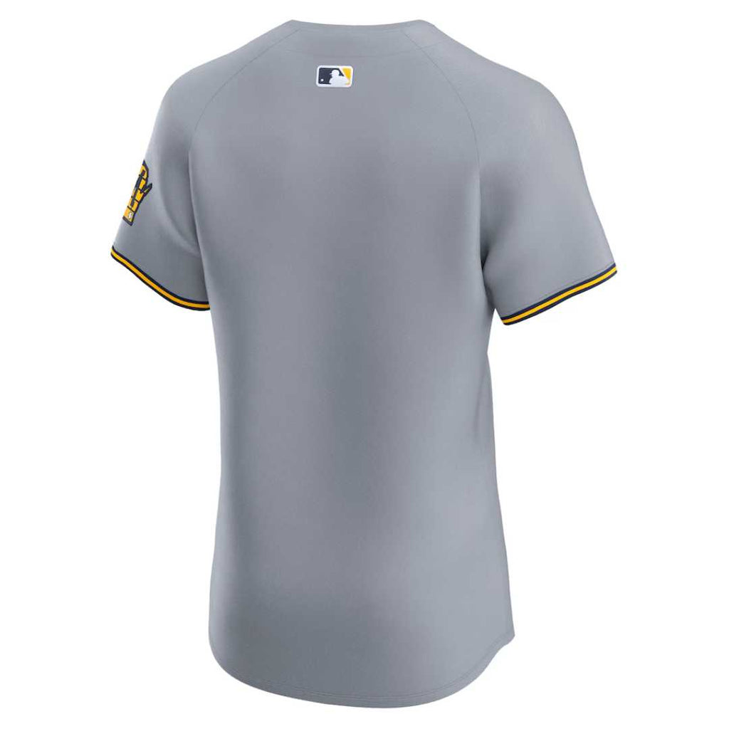 MIL Brewers Jersey Gris