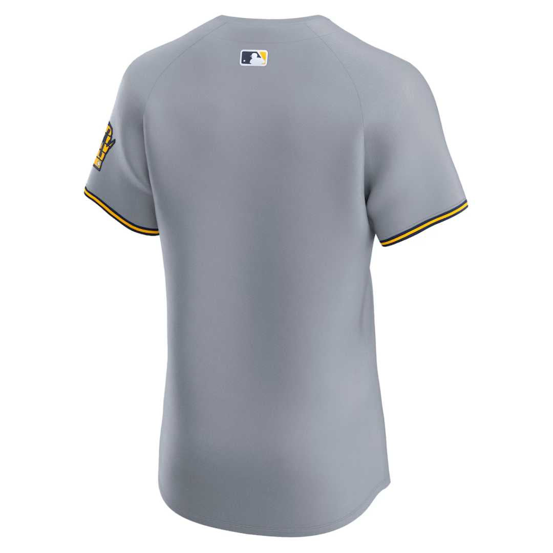 MIL Brewers Jersey Gris