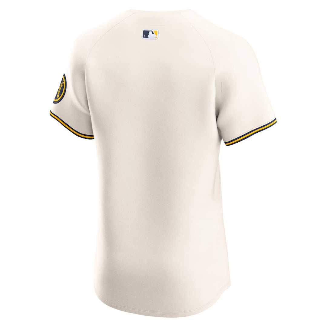 MIL Brewers Jersey Blanca