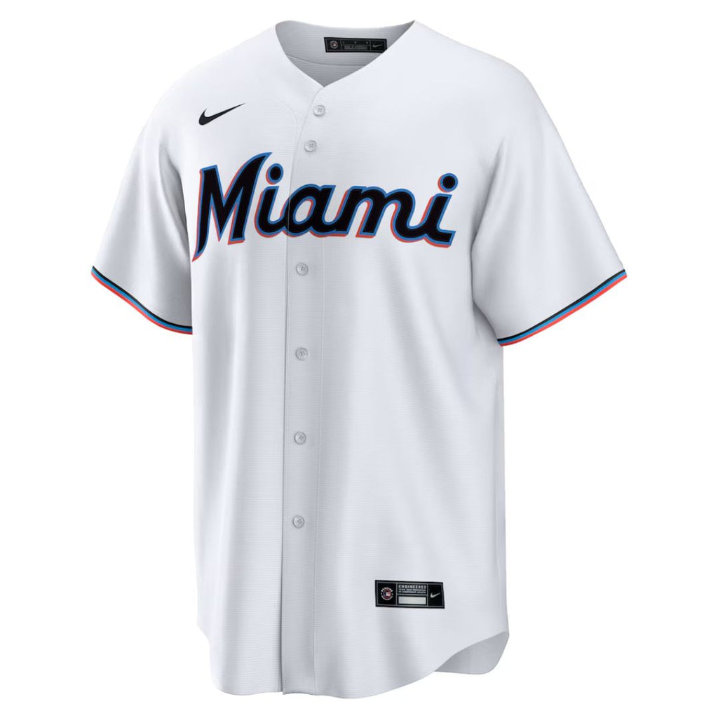 MIA Marlins White Jersey