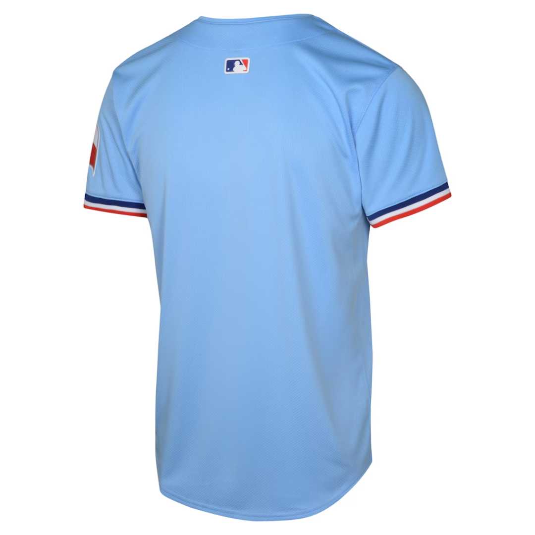 TEX Rangers Light Blue Jersey