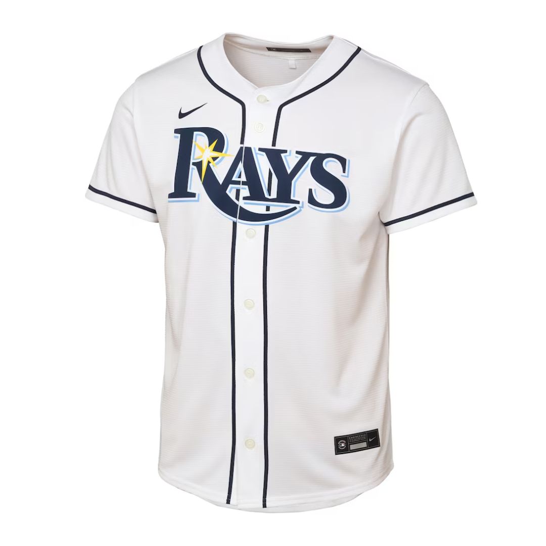 TB Rays Jersey Blanca