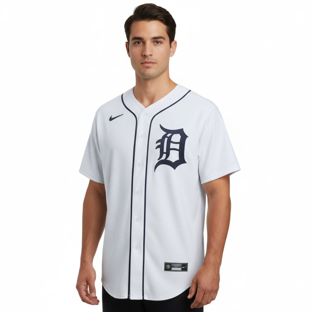DET Tigers White Jersey