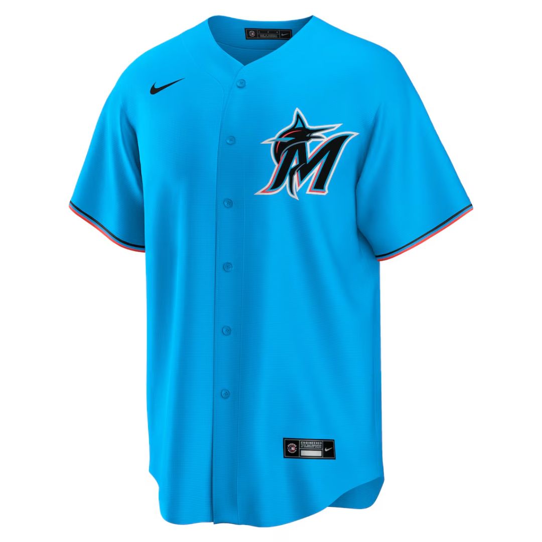 MIA Marlins Blue Jersey