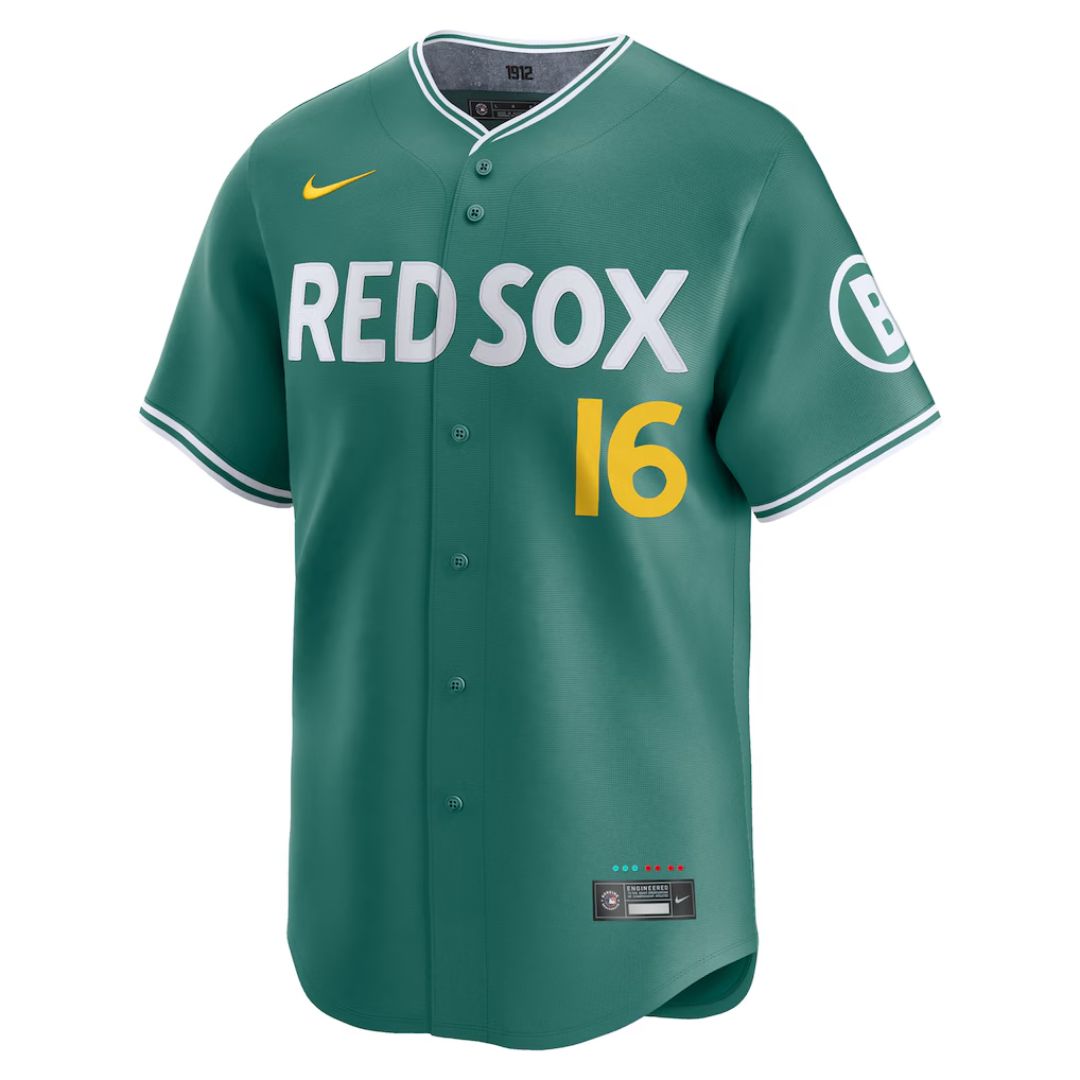 BOS Red Sox Jersey Green
