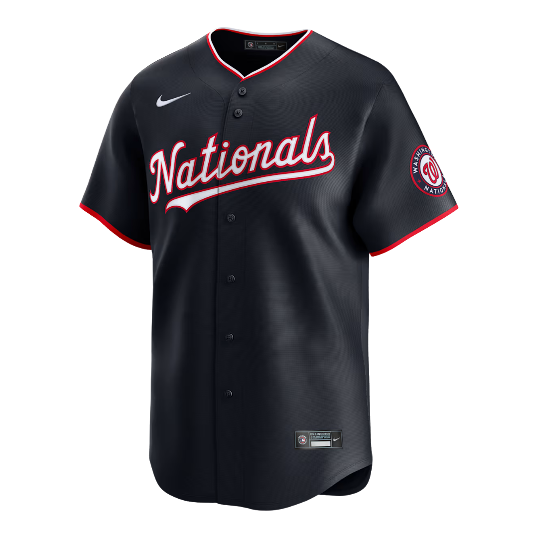 WAS Nationals Jersey Black