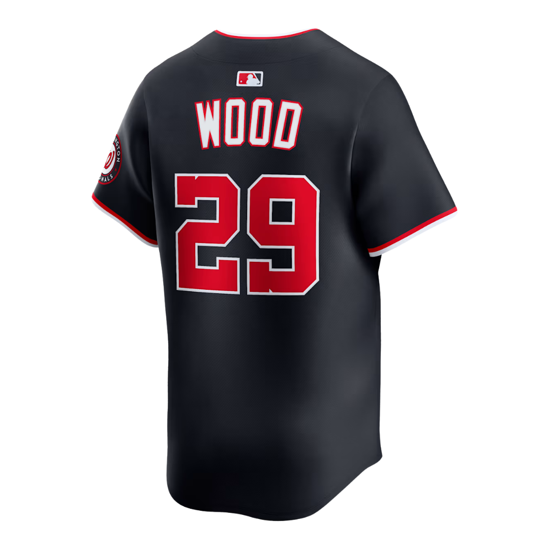 WAS Nationals Jersey Black