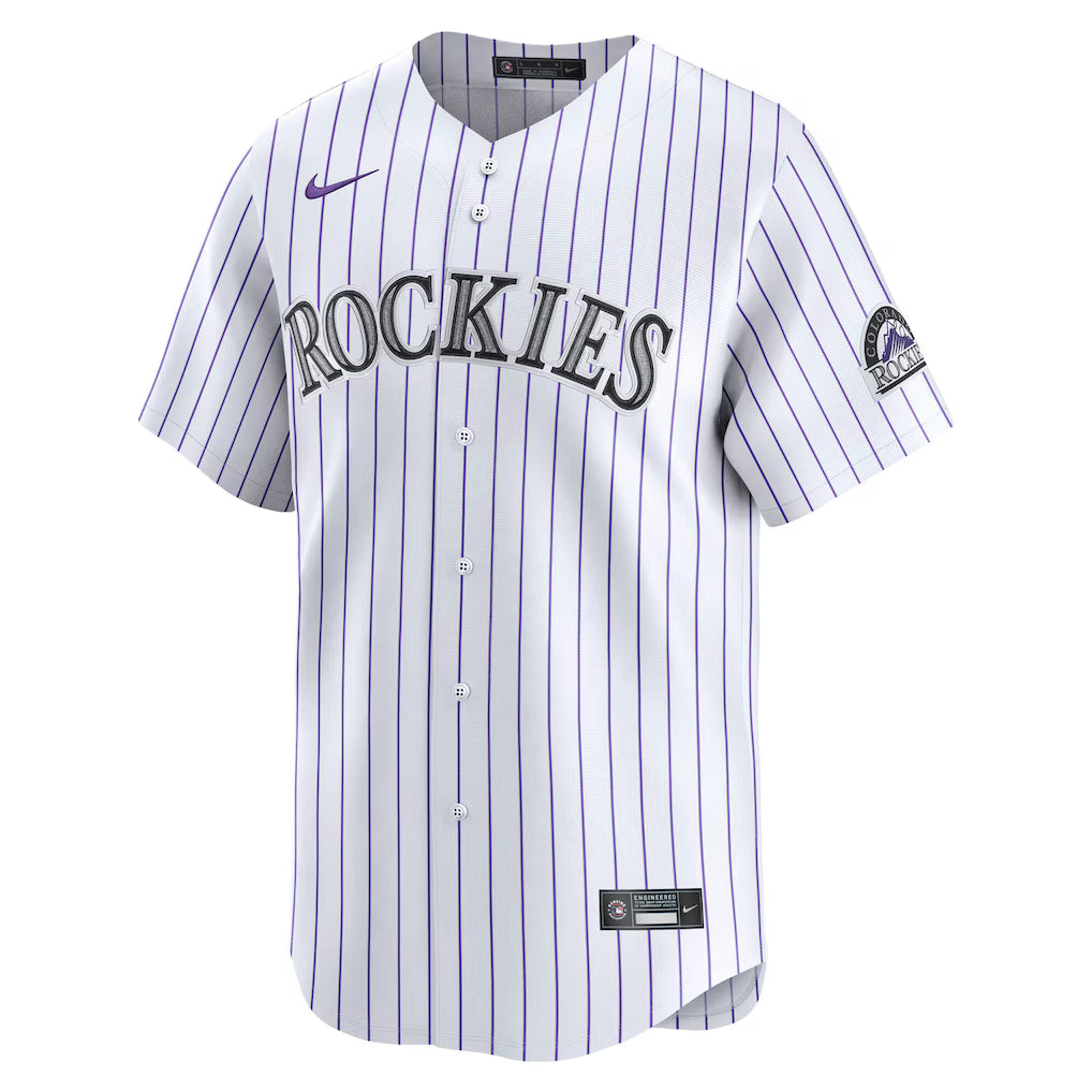 COL Rockies Jersey Blanca