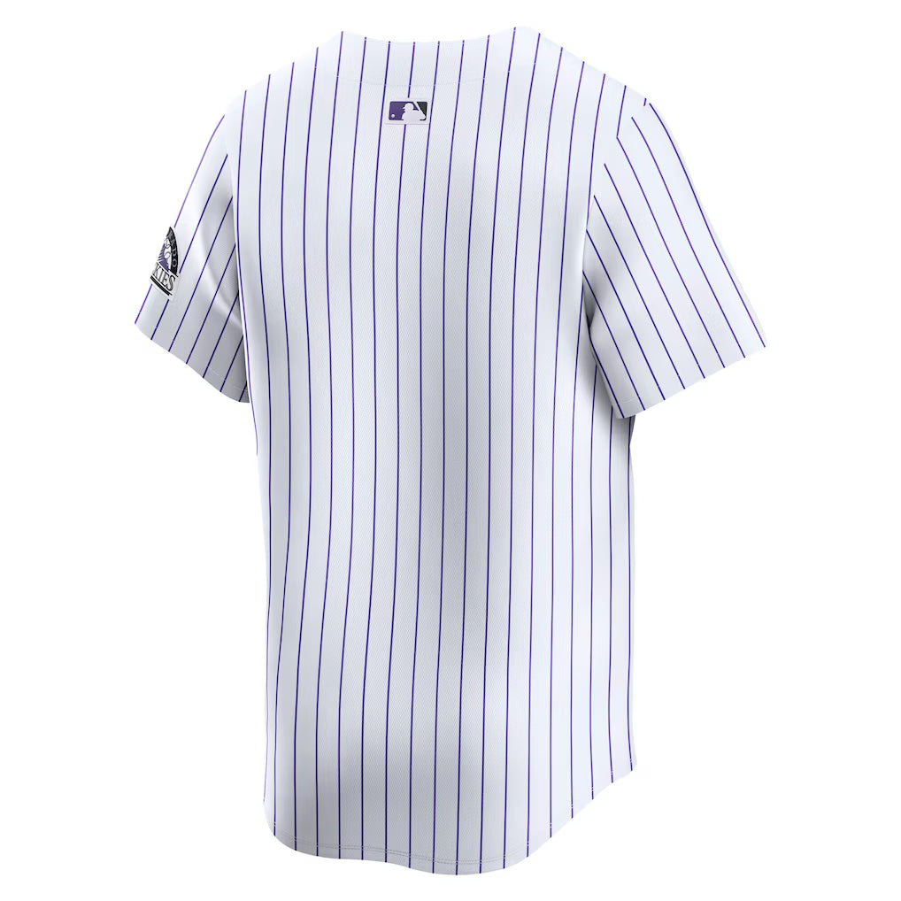 COL Rockies Jersey Blanca